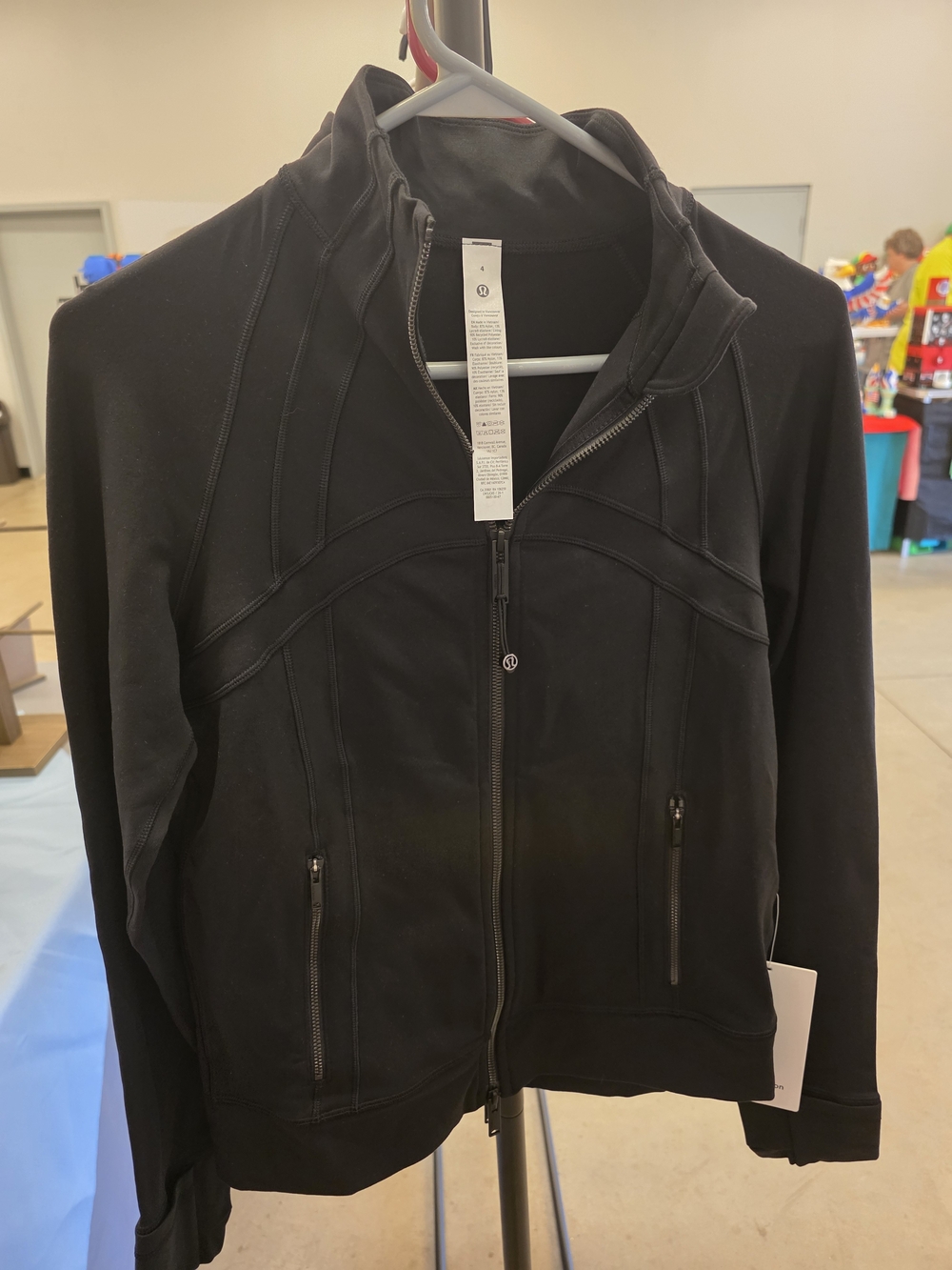 lululemon athletica Black Full-Zip Define Track Jacket